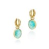 Pendientes SHADE de Plata. Baño de Oro 18k