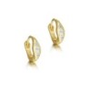 Pendientes DECO de Plata. Baño de Oro 18k