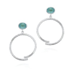 PURE Earrings in Silver.
