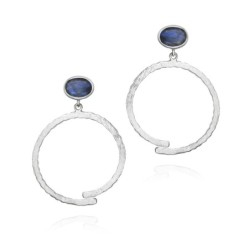 PURE Earrings in Silver.