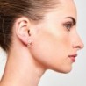 Pendientes  DROP de Plata. Baño de Oro 18k