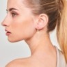Pendientes  DROP de Plata. Baño de Oro 18k
