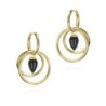 Pendientes PENDULUM de Plata. Baño de Oro 18k