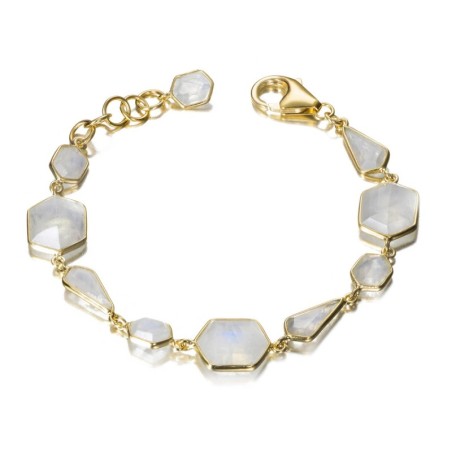 Pulsera ESPECTROLITA plata/baño oro