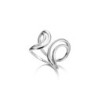 SWIRL Double Ring in Sterling Silver