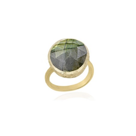 SHADE Ring in Silver. 18k Gold Vermeil
