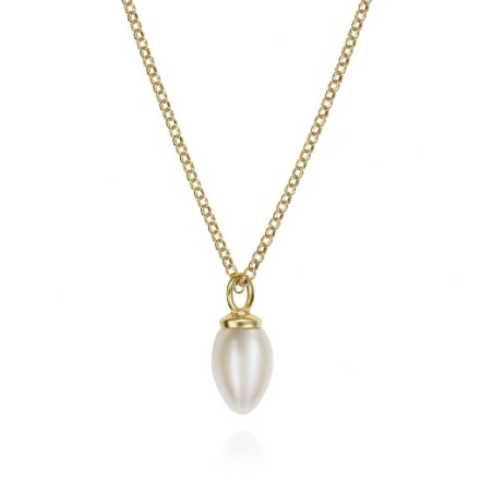 PENDULUM Pendant in Silver.  18k Gold Vermeil