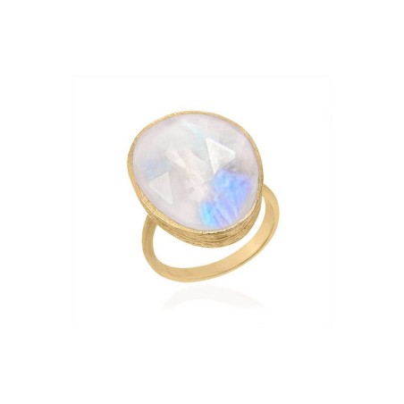 SHADE Ring in Silver. 18k Gold Vermeil