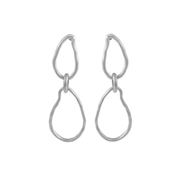 TRAIL Earrings in Silver.