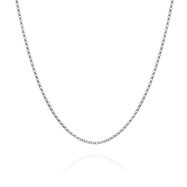 Sterling Silver Chain 45 cm