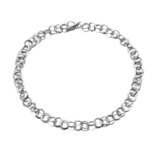 Link necklace in sterling silver 925