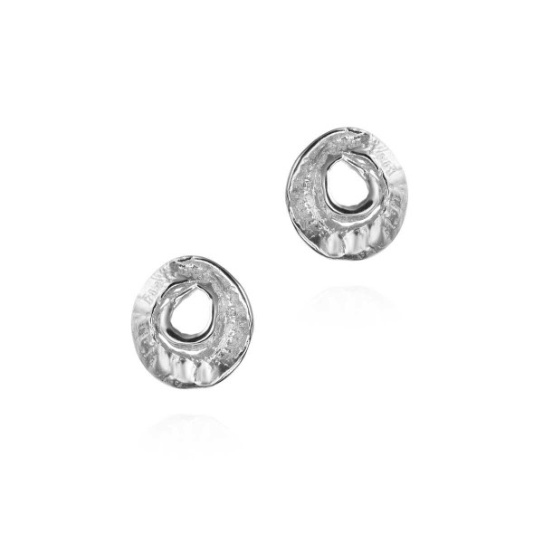 Nature-inspired earrings in 925 sterling silver