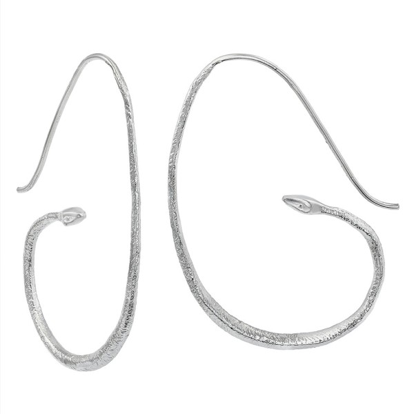 Snake earrings in 925 sterling silver