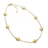 Collar ESSENTIAL de Plata. Baño de Oro 18k