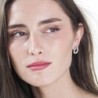Cotton Organic Earring in Sterling Silver