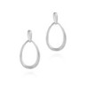 Pendientes ovalados de Plata de ley 925
