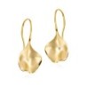 Pendientes AQUA de Plata. Baño de Oro 18k