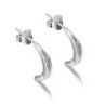 ODYSSEY Earrings  in Silver.