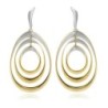 Pendientes BUBBLE de Plata. Baño de Oro 18k