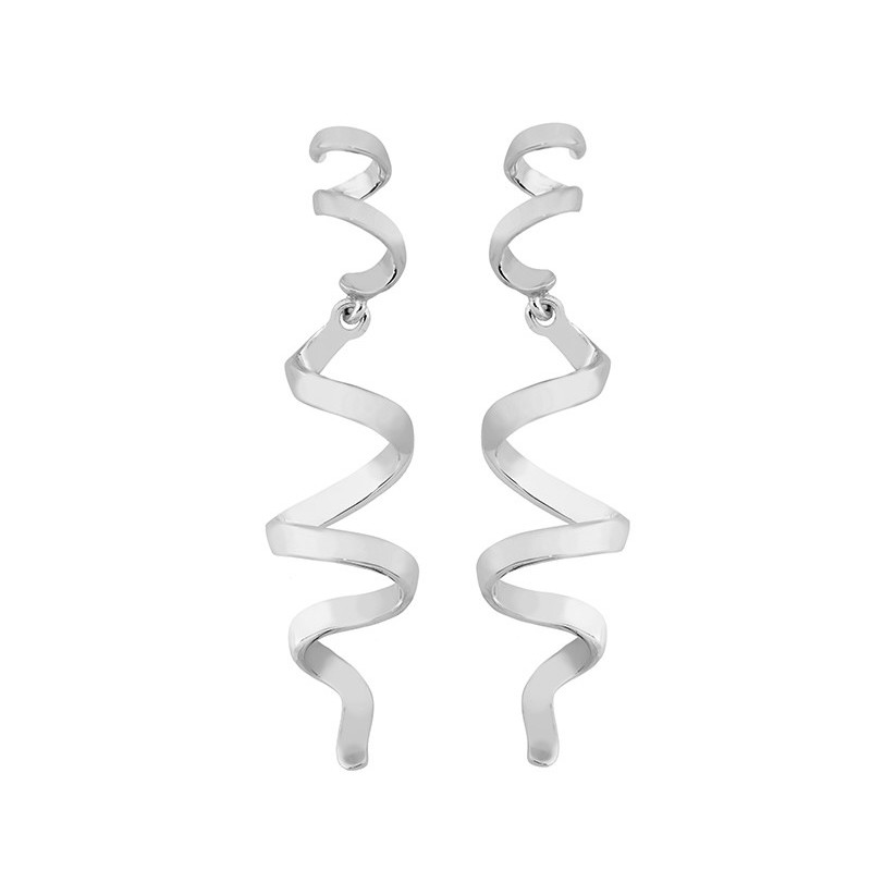 Pendientes CURLS de Plata.