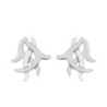 Pendientes ROOTS de Plata.