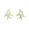 Pendientes ROOTS de Plata. Baño de Oro 18k