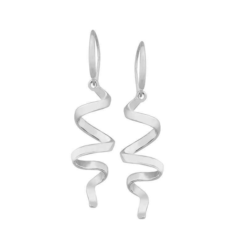 Pendientes CURLS de Plata.