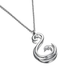 SWIRL Sterling Silver Pendant