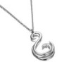 SWIRL Sterling Silver Pendant