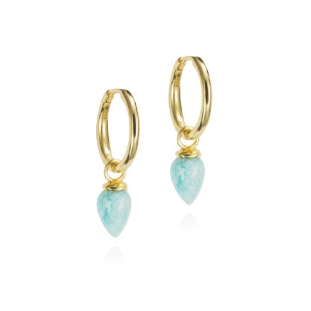 PENDULUM Earrings in Silver. 18k Gold Vermeil
