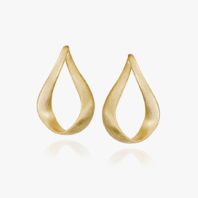 PENDIENTES DE PLATA BAÑADOS EN ORO 18k